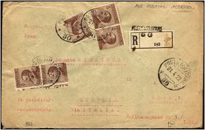 ALBANIEN - ⌂, 1922 Italienischer ... 