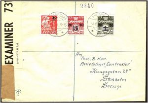 DÄNEMARK - ⌂, BRITISCHE BESETZUNG IM 2. ... 