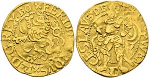Ferdinand I. 1521-1564 - Dukat (3,15g) o. J. ... 