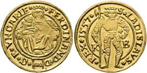Ferdinand I. 1521-1564 - Dukat (3,56g) 1557 ... 