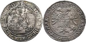 Maximilian II. 1564-1576 - 1/2 Taler 1575 ... 
