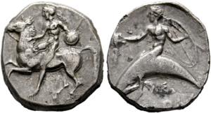 Tarentum - Didrachme / Nomos  (7,26 g), ca. ... 