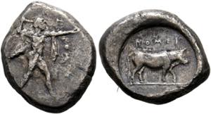 Poseidonia - Paestum - Didrachme / Nomos  ... 