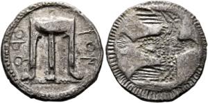 Kroton - Didrachme / Nomos  (7,57 g), ca. ... 
