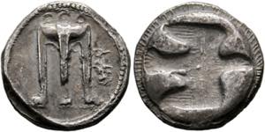 Kroton - Didrachme / Nomos  (7,41 g), ca. ... 