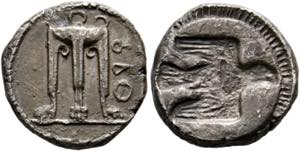 Kroton - Didrachme / Nomos  (7,30 g), ca. ... 