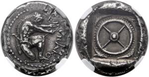 Eminakos - Stater  (10,63 g), ca. 450-425 v. ... 
