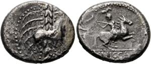 Svicca - Tetradrachme  (10,00 g). Av.: ... 