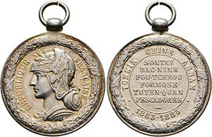 FRANKREICH - Tonkin-Medaille (1883-1885) ... 