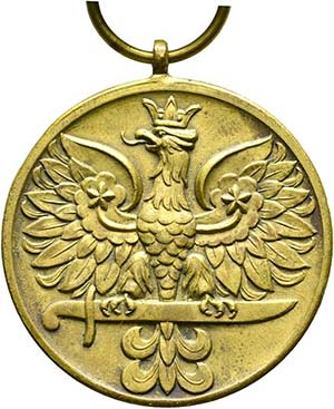 POLEN - Lot 3 Stück Armee-Medaillen 1945 ... 