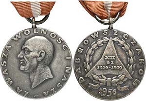 POLEN - Medaille Für Eure und Unsere ... 