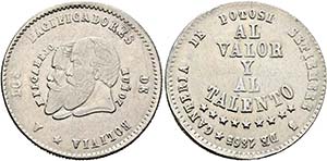 BOLIVIEN - Republik seit 1825 - 1/2 ... 
