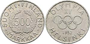 FINNLAND - Republik seit 1917 - 500 Markkaa ... 