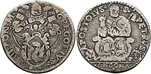 ITALIEN - Vatikan - Gregor XIII. 1572-1585 - ... 