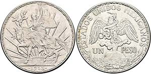 MEXIKO - 2. Republik seit 1867 - Peso 1913 ... 