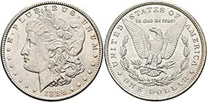 U S A - Dollar 1886 Philadelphia  - KM:110 - ... 