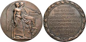 DEUTSCHLAND - Düsseldorf - AE-Medaille ... 