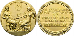 DEUTSCHLAND - Düsseldorf - AE-Medaille ... 