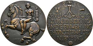 DEUTSCHLAND - Nürnberg - AE-Medaille (70mm) ... 
