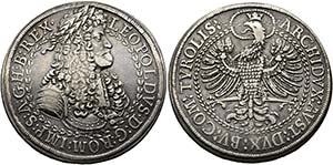 RDR - Leopold I. 1657-1705 - Doppeltaler o. ... 