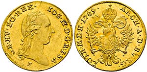RDR - Josef II. 1765-1790 - Dukat (3,49g) ... 