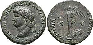 Nero (54-68) - Dupondius (13,84 g), Lugdunum ... 