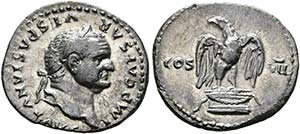 Vespasianus (69-79) - Denarius (3,00 g), ... 