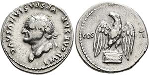 Vespasianus (69-79) - Denarius (3,45 g), ... 