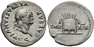 Vespasianus (69-79) - Denarius (2,82 g), ... 