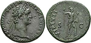 Domitianus (81-96) - As (9,99 g), Roma, ... 