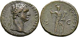 Domitianus (81-96) - As (9,71 g), Roma, ... 