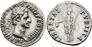 Nerva (96-98) - Denarius (3,29 g), Roma, 97 ... 
