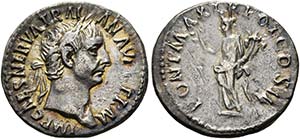 Traianus (98-117) - Denarius (3,28 g), Roma, ... 