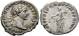 Traianus (98-117) - Denarius (2,84 g), Roma, ... 