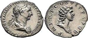 Traianus (98-117) - Denarius (2,54 g), Roma, ... 