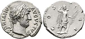 Hadrianus (117-138) - Denarius (3,30 g), ... 