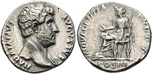 Hadrianus (117-138) - Denarius (2,85 g), ... 