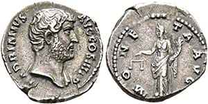 Hadrianus (117-138) - Denarius (3,00 g), ... 