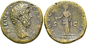 L. Aelius Caesar (136-138) - As (12,73 g), ... 