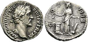 Antoninus Pius (138-161) - Denarius (3,36 ... 