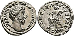 Marcus Aurelius (161-180) - Als Augustus. ... 
