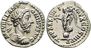 Marcus Aurelius (161-180) - Denarius (3,22 ... 