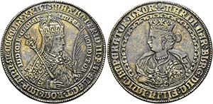 Maximilian I. 1493-1519 - Silbermedaille ... 