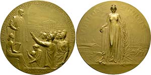 Franz Joseph 1848-1916 - AE-Medaille (85mm) ... 