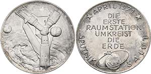  RUSSLAND - Sowjetunion - AR-Medaille (40mm) ... 