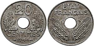 FRANKREICH - Etat Francais 1940-1944 ... 