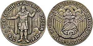 ISLAND - Republik seit 1944 - 5 Kronur 1930, ... 