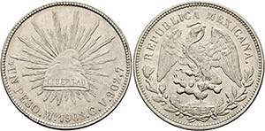 MEXIKO - 2. Republik seit 1867 - Peso 1908 ... 