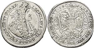 Leopold I. 1657-1705 - Taler 1691 KB ... 