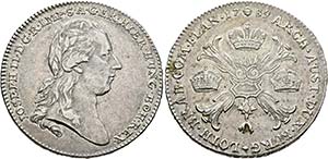 Josef II. 1765-1790 - Kronentaler 1789 ... 